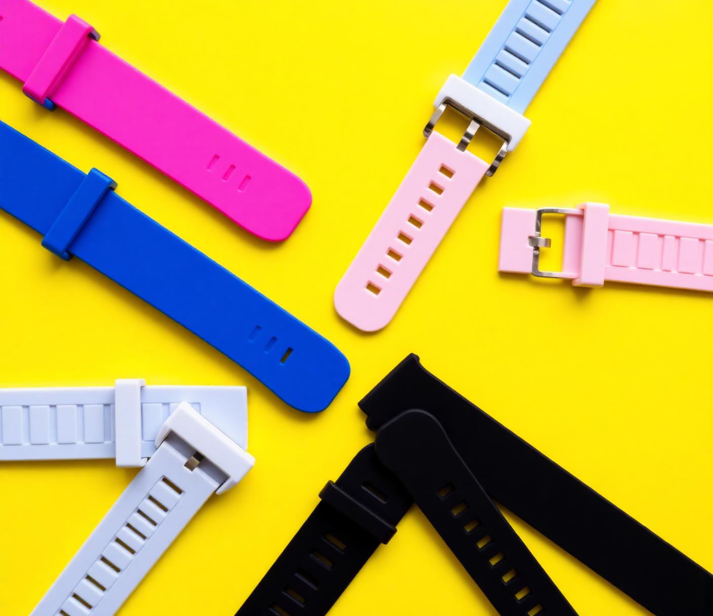 Colorful nylon watch straps